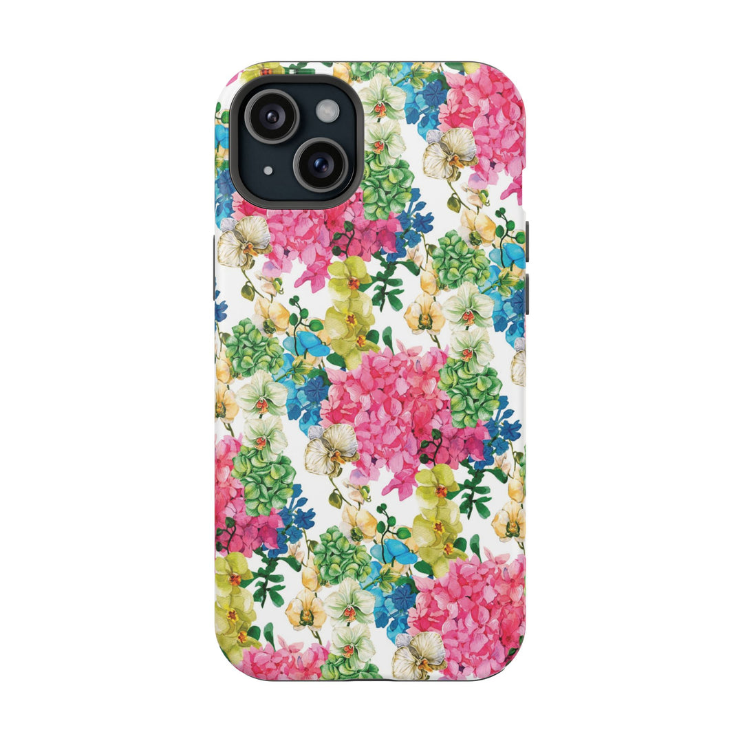 Spring Flowers Magsafe Cute Phone Case for Iphone Gift for Her, iPhone 16 Case iPhone 15 Pro Max Case, Iphone 14, Iphone 14 Pro Max, 13, 12 - Studio40ParkLane
