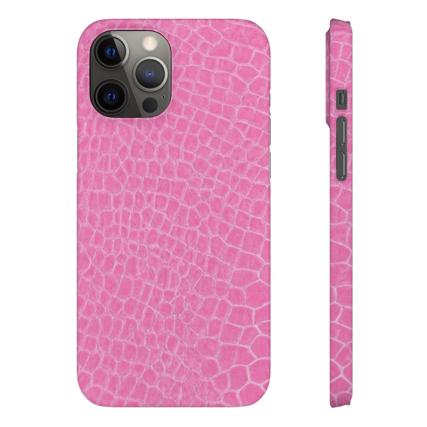 Snap Non Leather Pink Color Pattern Gift for Her Cute Phone Cases for Samsung Galaxy S24, S23, S22, S21, S20, Plus, Ultra, Iphone 16, 15, 14, Pro and Max - Studio40ParkLane