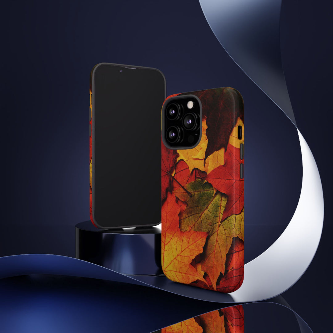 Autumn Fall Leaves Gift Cute Phone Case for, Samsung Galaxy S24, S23, S22, S21, IPhone 16 Case | Iphone 15, Iphone 14, IPhone 13 Case Mom Dad Gift - Studio40ParkLane