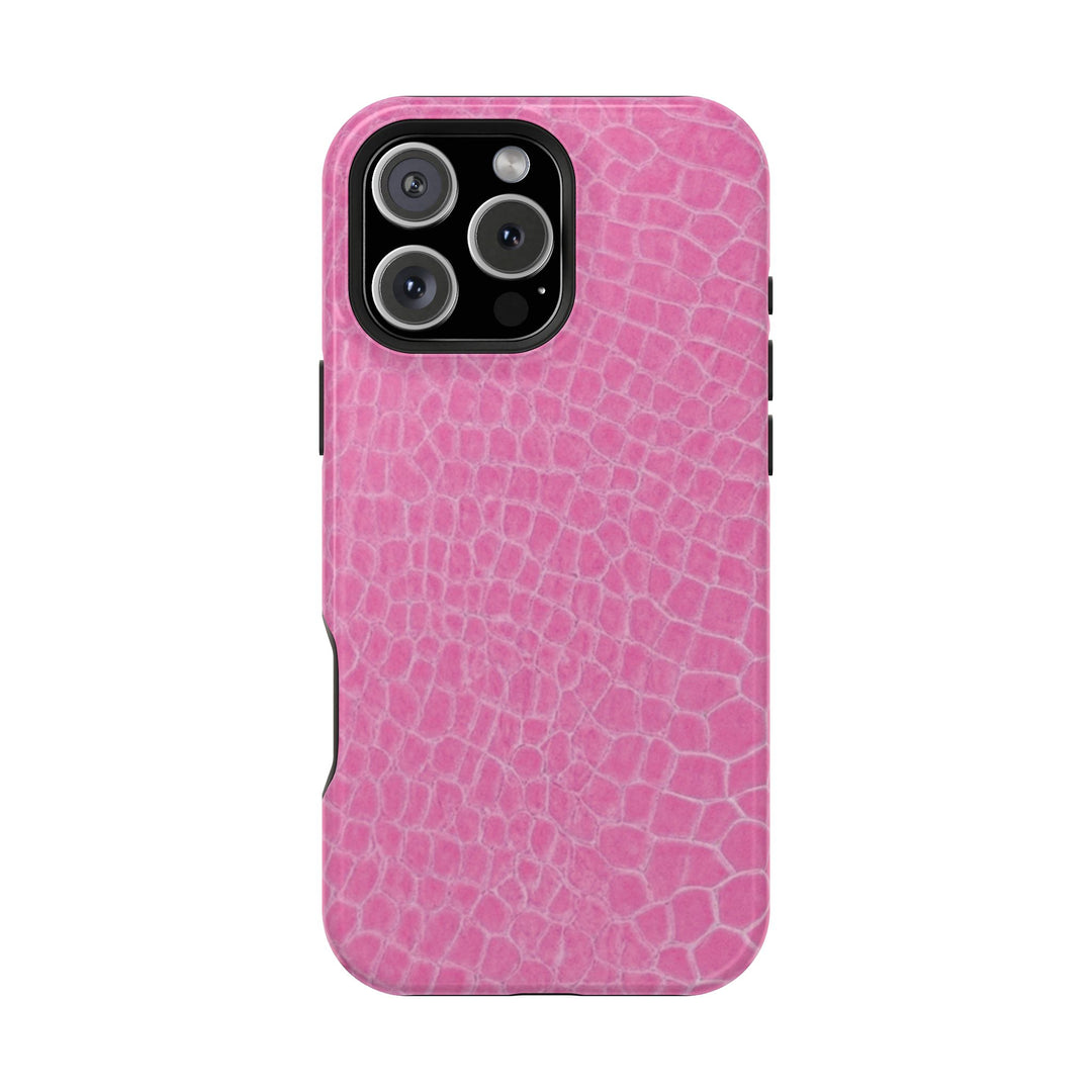 Non Leather Pink Color Pattern Magsafe Cute Phone Case for Iphone Gift for Her, | iPhone 15 Case | iPhone 15 Pro Max Case, Iphone 14, Iphone 14 Pro Max, Iphone 13, Iphone 16 - Studio40ParkLane
