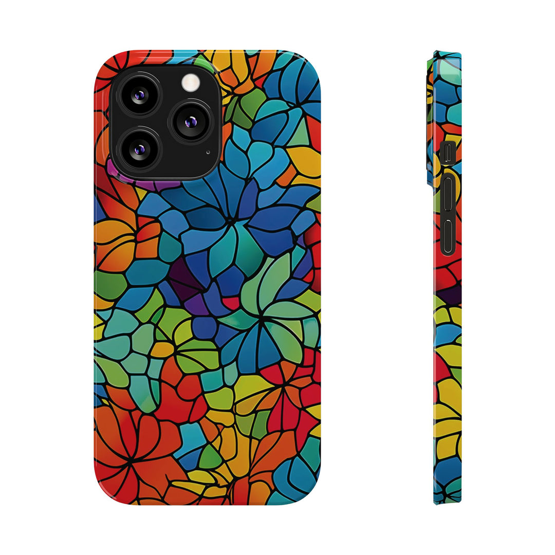Slim Window Style Mosaic Gift for Her Cute Phone Cases for Iphone 16 Case | iPhone 15 Case | iPhone 15 Pro Max Case, Iphone 14, Iphone 14 Pro Max, Iphone 13 - Studio40ParkLane