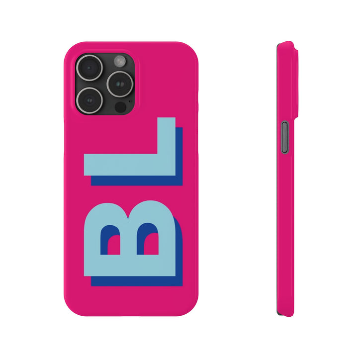 Slim Personalized Initial Custom Gift for Her Cute Phone Cases for Iphone 16 Pro Max | iPhone 15 Case | iPhone 15 Pro Max Case, Iphone 14, 13, 12, 11, 10, 8, 7 - Studio40ParkLane