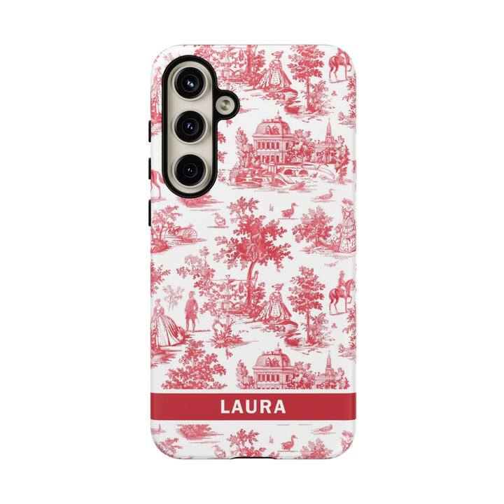 Premium Tough Personalized Initial Custom Gift Cute Phone Cases for Samsung Galaxy S24, S23, S22, S21 Plus, Ultra, Iphone 16, 15, 14 Pro Max - Studio40ParkLane