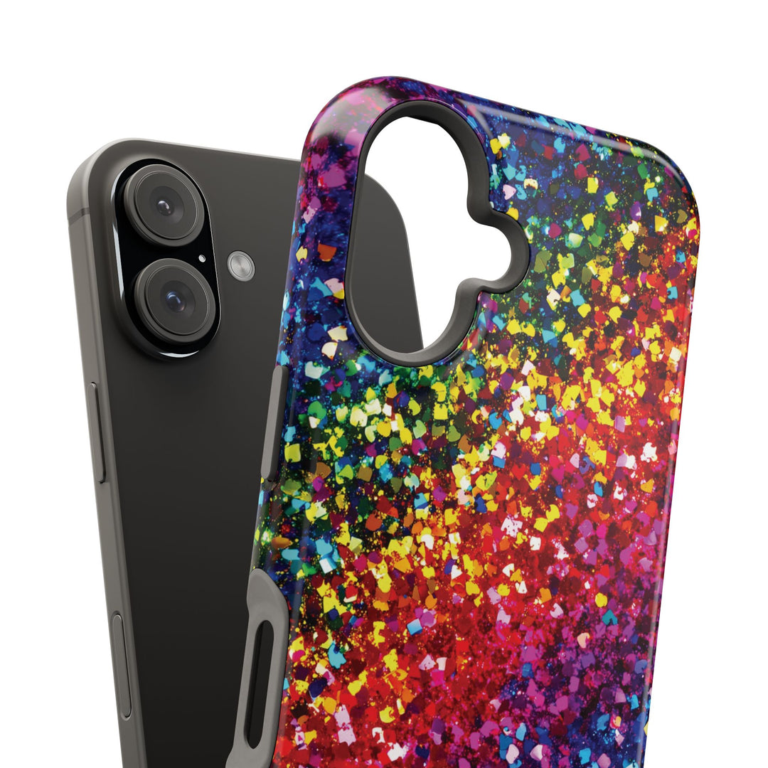 Non Glitter Color Composition Magsafe Cute Phone Case for Iphone Gift for Her, | iPhone 15 Case | iPhone 15 Pro Max Case, Iphone 14, Iphone 14 Pro Max, Iphone 13, Iphone 16 - Studio40ParkLane