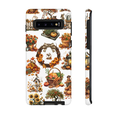 Impact Resistant, Fall Leaves Collage, Cute Phone Cases for Samsung S24, S23, S22, S21, IPhone 15 pro Iphone 14 pro Iphone 13 IPhone 12 Iphone 11