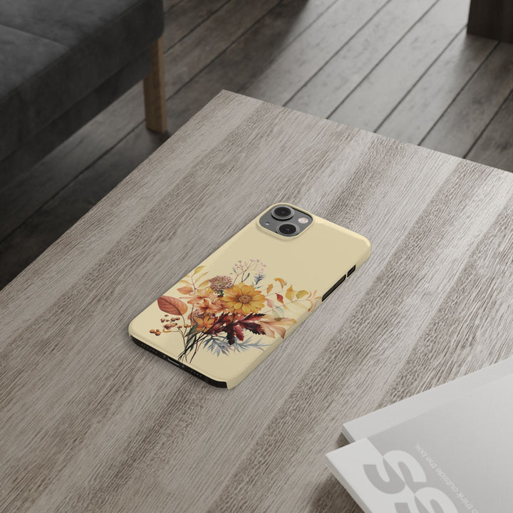 Slim Fall Autumn Leaves Gift for Her Cute Phone Cases for Iphone 16 | iPhone 15 Case | iPhone 15 Pro Max Case, Iphone 14, Iphone 14 Pro Max, Iphone 13, Slim - Studio40ParkLane