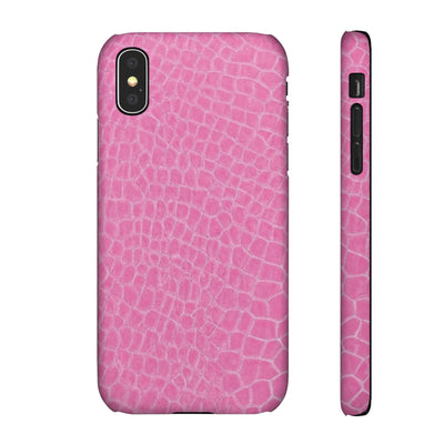 Snap Non Leather Pink Color Pattern Gift for Her Cute Phone Cases for Samsung Galaxy S24, S23, S22, S21, S20, Plus, Ultra, Iphone 16, 15, 14, Pro and Max - Studio40ParkLane