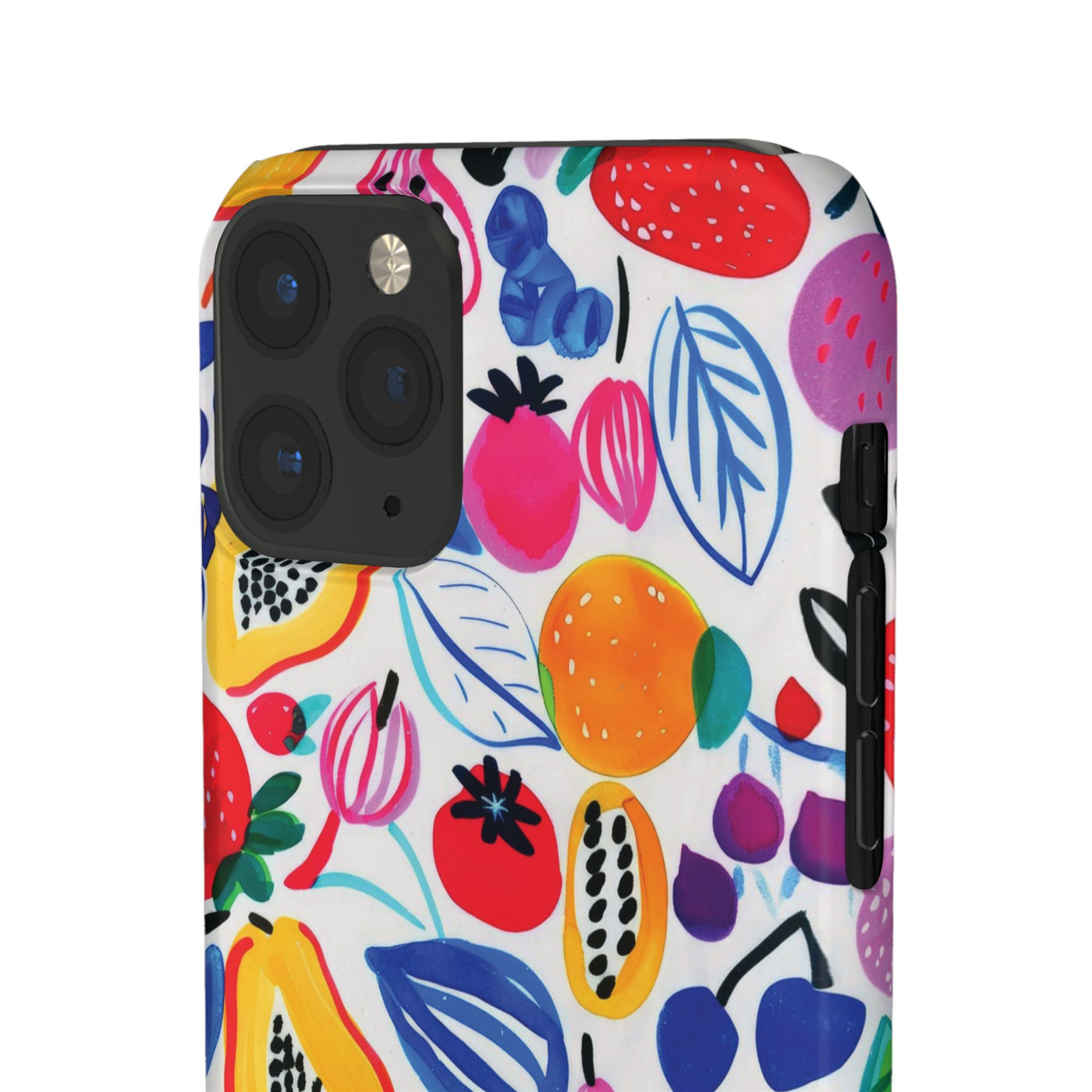 Snap Summer Fruit Gift for Her Cute Phone Cases for Samsung Galaxy S24, S23, S22, S21, S20, Plus, Ultra, Iphone 16, 15, 14, Pro and Max