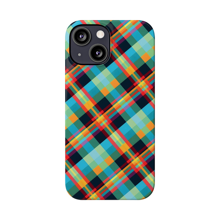 Slim Checkered Plaid Gift for Her Cute Phone Cases for Iphone 16 Pro Max | iPhone 15 Case | iPhone 15 Pro Max Case, Iphone 14, 13, 12, 11, 10, 8, 7 - Studio40ParkLane