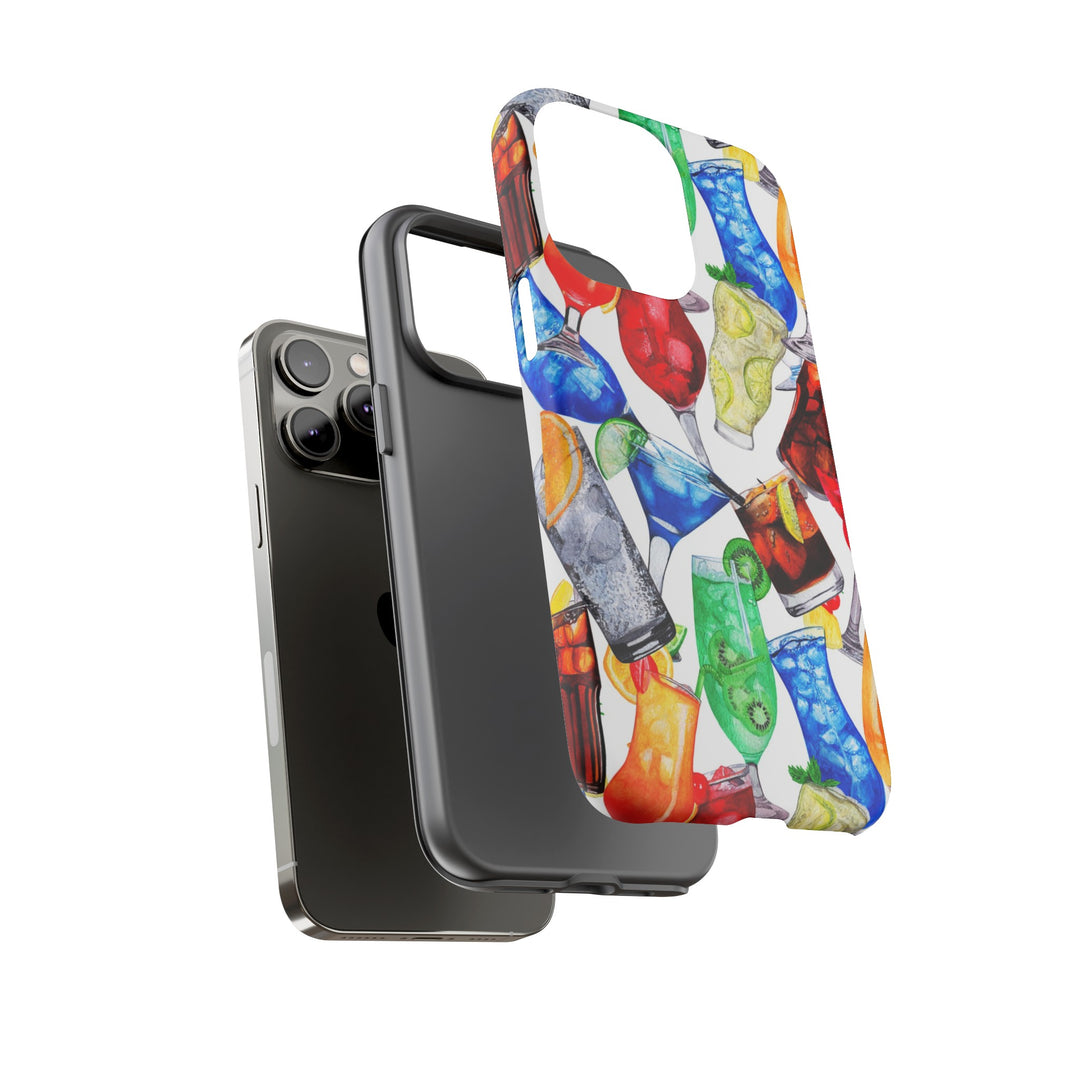 Cute Samsung Case | Cool Iphone Case | Summer Fruit Cocktail, Samsung S24, S23, S22, S21, IPhone 15 Case | Iphone 14 Case, Iphone 13 Case - Studio40ParkLane
