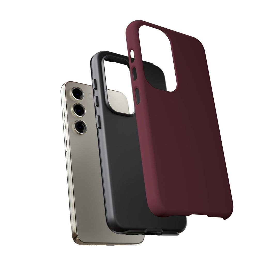 Premium Tough Burgundy Maroon Red Gift for Her Cute Phone Cases for Samsung S25 S24, S23, S22, S21, Iphone, 16, 15, 14, 13 Pro Max Ultra - Studio40ParkLane