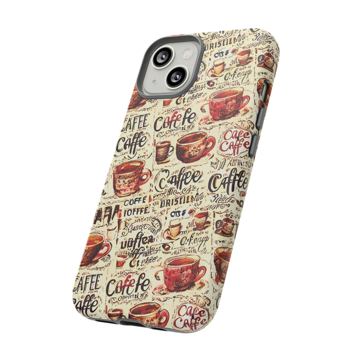 Cute IPhone Case | Paris Coffee Cup, iPhone 15 Case | iPhone 15 Pro Case, Iphone 14 Case, Iphone 14 Pro Max Case, Protective Iphone Case - Studio40ParkLane