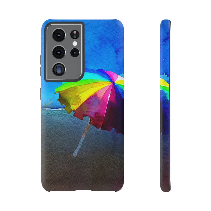 Cute Samsung Case | Cool Iphone Case | Summer Colorful Beach Parasol, Samsung S24, S23, S22, S21, IPhone 15 Case | Iphone 14 Case, Iphone 13 Case - Studio40ParkLane