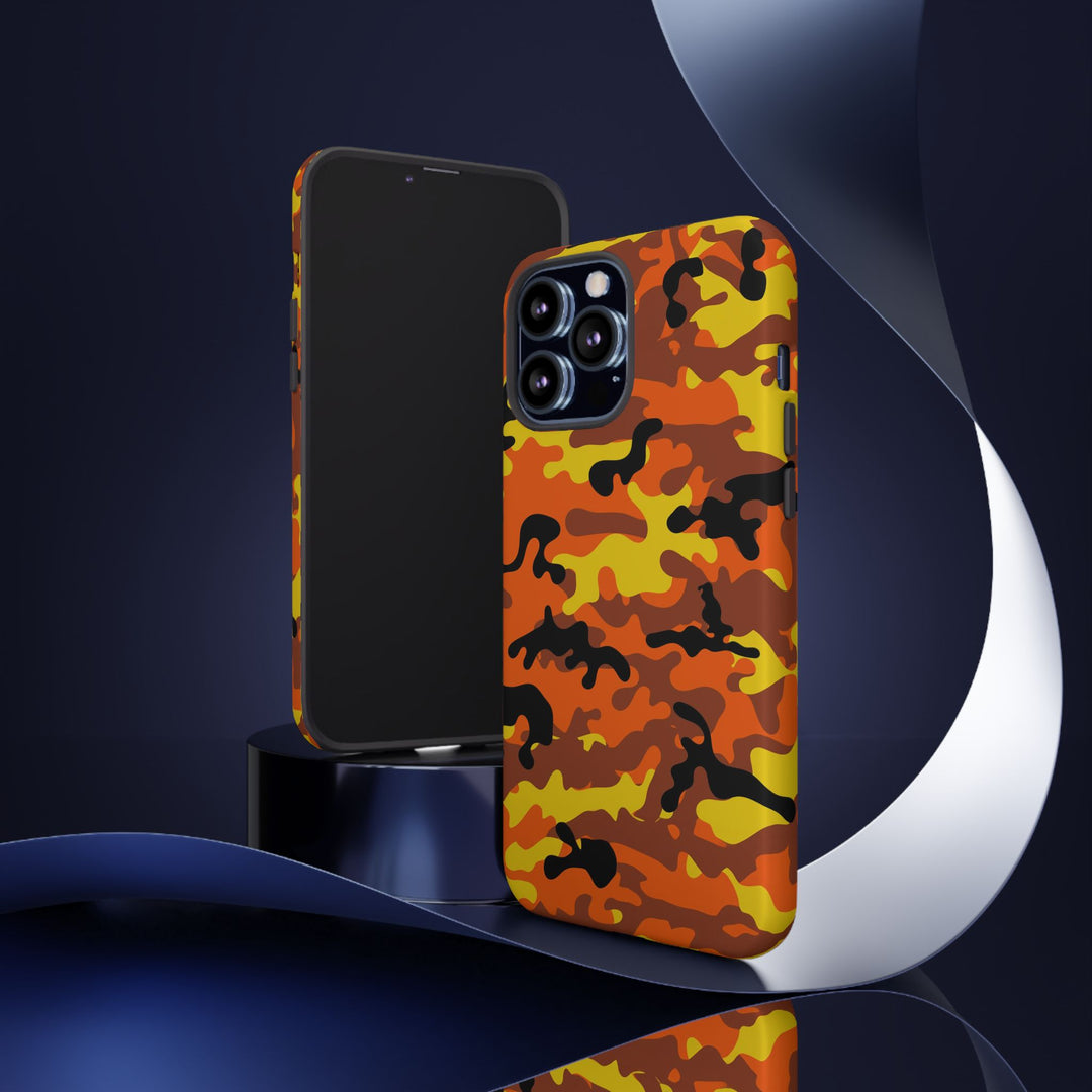 Cute IPhone Case | iPhone 15 Case | iPhone 15 Pro Max Case, Iphone 14 Case, Iphone 14 Pro Max Case IPhone Case for Art Lovers, Fall Camo - Studio40ParkLane