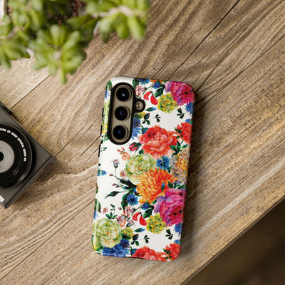 Premium Tough Spring Flowers Cute Phone Cases for Samsung S24, S23, S22, S21, S20, Plus and Ultra, Iphone 16 Pro Max,15, 14, 13, 12, 11, 10 - Studio40ParkLane