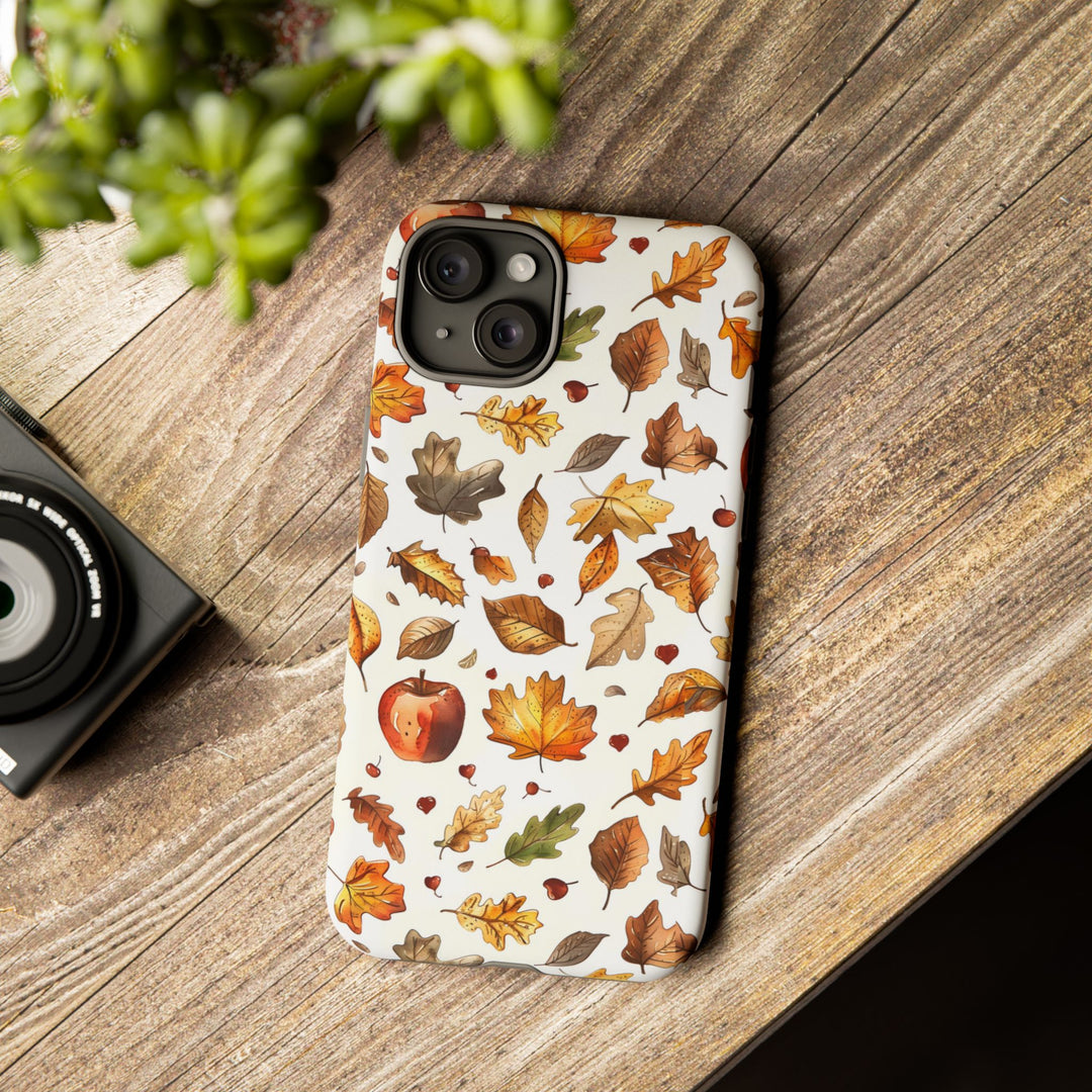 Autumn Fall Leaves Gift for Her Cute Phone Case for, Samsung Galaxy S24, S23, S22, S21, IPhone 16 Case | Iphone 15, Iphone 14, IPhone 13 Case - Studio40ParkLane