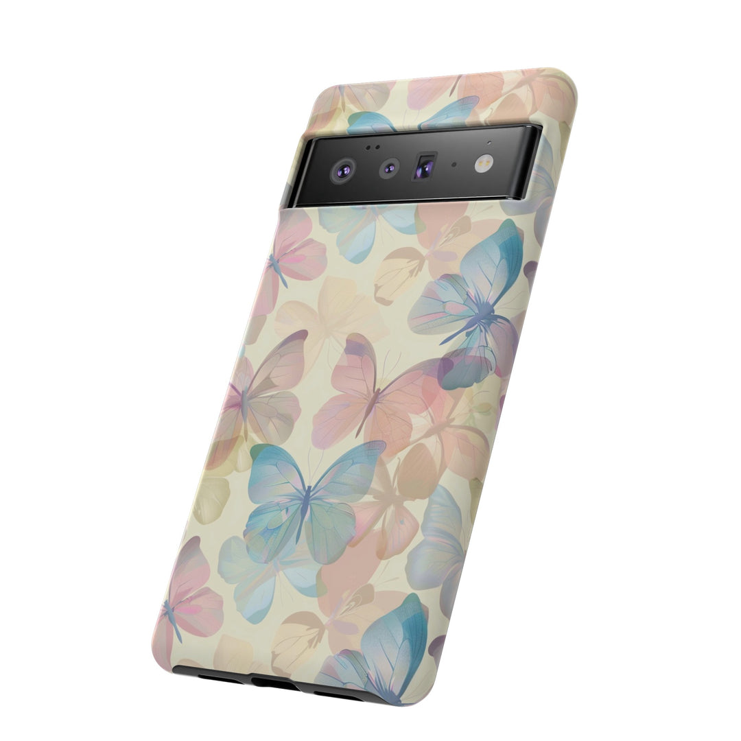 Cute Samsung Case | Cool Iphone Case | Summer Pastel Butterflies, Samsung S24, S23, S22, S21, IPhone 15 Case | Iphone 14 Case, Iphone 13 Case - Studio40ParkLane