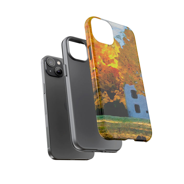 Impact Resistant, Fall Leaves Watercolor, Cute Phone Cases for Samsung S24, S23, S22, S21, IPhone 15 pro Iphone 14 pro Iphone 13 IPhone 12 Iphone 11 - Studio40ParkLane