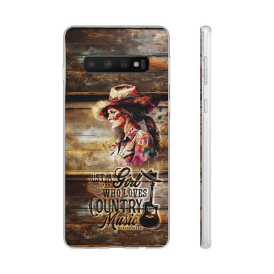 Cute Flexi Phone Cases, Country Music Inspiration, For Samsung Galaxy S23 Phone Case, Samsung S22 Case, Samsung S21 Case, S20 Plus