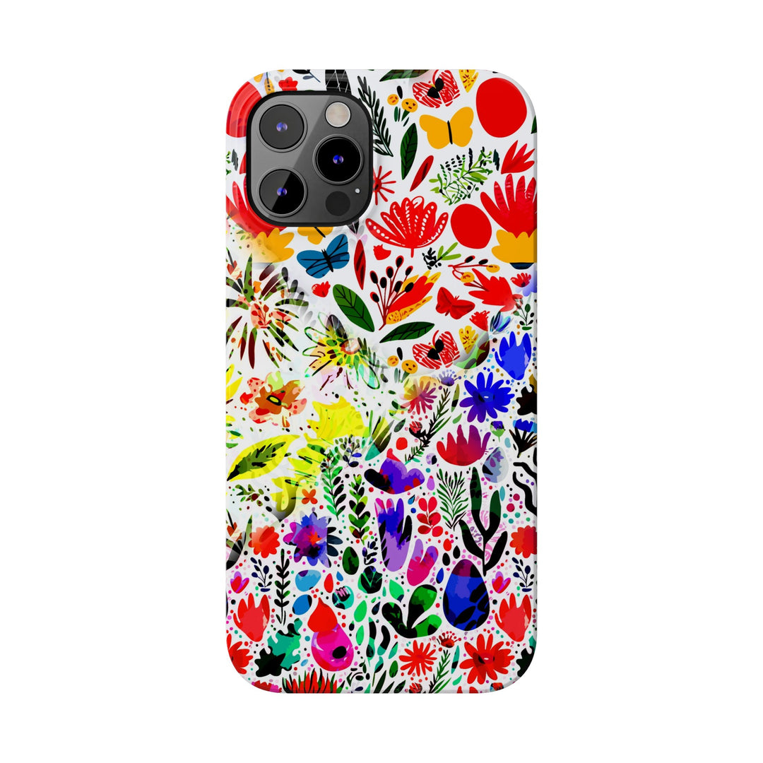 Slim Cute Phone Cases for Iphone | iPhone 15 Case | iPhone 15 Pro Max Case, Iphone 14, Iphone 14 Pro Max, Iphone 13, Flowers 4 Seasons - Studio40ParkLane