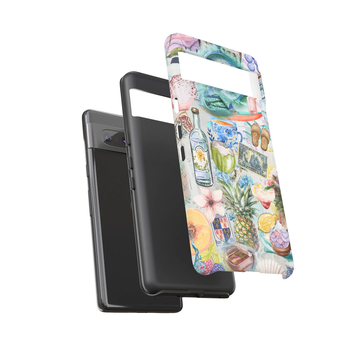 Impact Resistant, Travel Coquette Collage, Cute Phone Cases for Samsung S24, S23, S22, S21, IPhone 15 pro Iphone 14 pro Iphone 13 IPhone 12 Iphone 11 - Studio40ParkLane