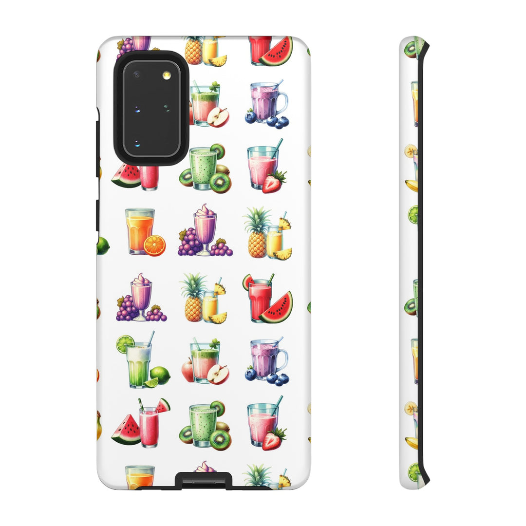 Cute Samsung Case | Cool Iphone Case | Tropical Summer Fruit Cocktail, Samsung S24, S23, S22, S21, IPhone 15 Case | Iphone 14 Case, Iphone 13 Case - Studio40ParkLane