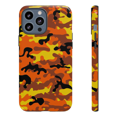 Impact Resistant, Fall camo Camouflage, Cute Phone Cases for Samsung S24, S23, S22, S21, IPhone 15 pro Iphone 14 pro Iphone 13 IPhone 12 Iphone 11