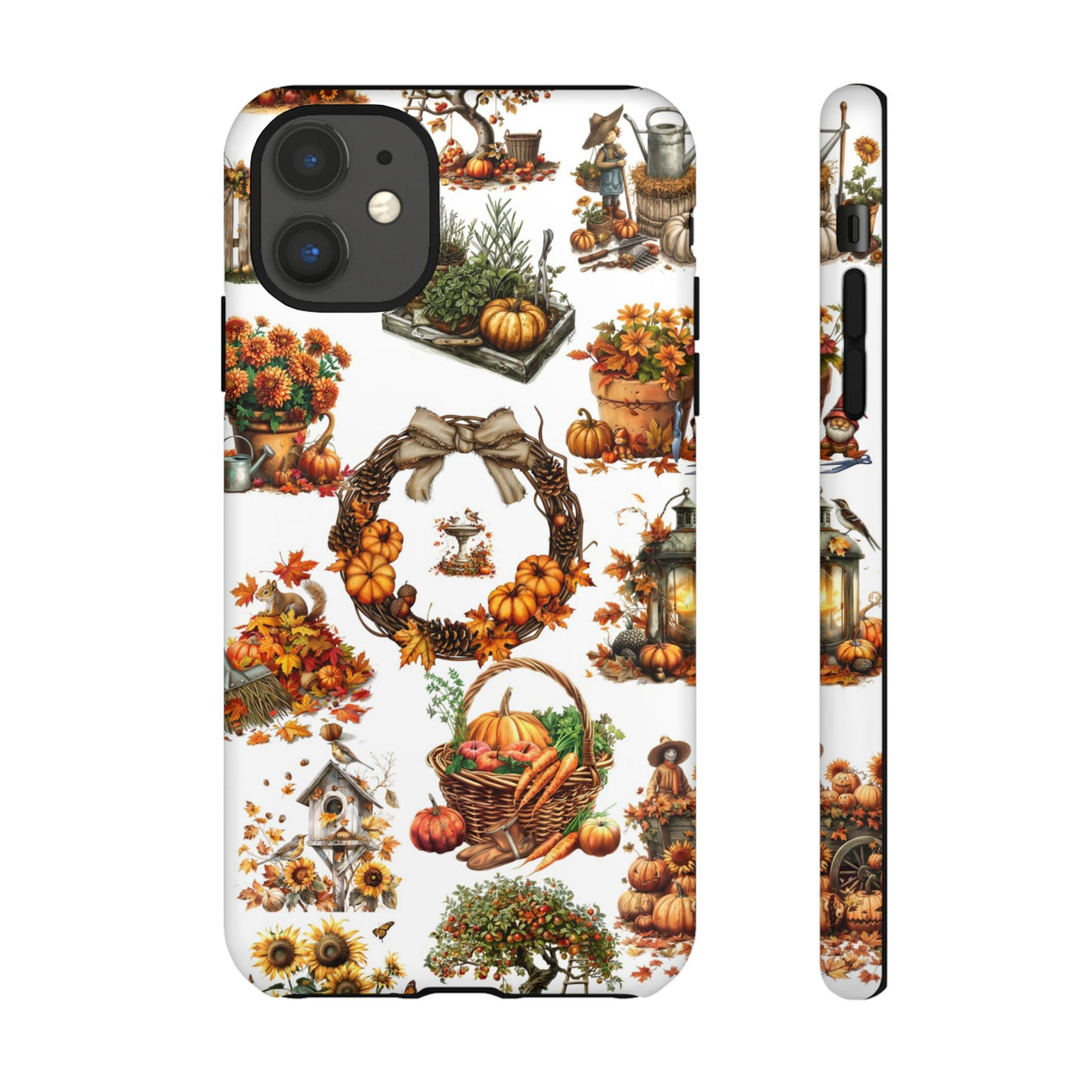 Impact Resistant, Fall Leaves Collage, Cute Phone Cases for Samsung S24, S23, S22, S21, IPhone 15 pro Iphone 14 pro Iphone 13 IPhone 12 Iphone 11