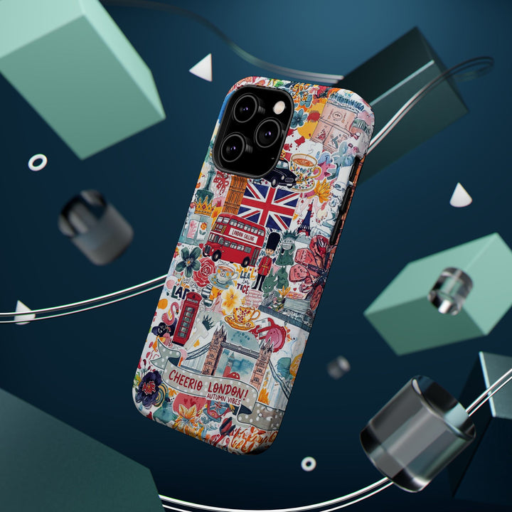 London England Coquette Collage Tough Magsafe Cute Phone Cases for Iphone | iPhone 17 Pro Max Case, Iphone 16, Iphone 15 14 13 12 11 10 9 - Studio40ParkLane