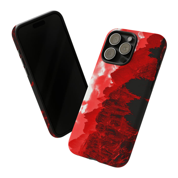 Cute IPhone Case | iPhone 15 Case | iPhone 15 Pro Max Case, Iphone 14 Case, Iphone 14 Pro Max Case IPhone Case for Art Lovers - Red Mountains - Studio40ParkLane