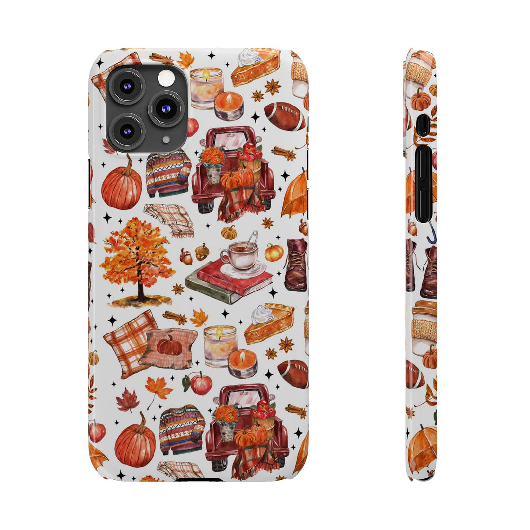Slim Cute Fall Phone Cases Gift for Her Coquette Collage for Iphone 16 | iPhone 15 Case | iPhone 15 Pro Max Case, Iphone 14 Case, Iphone 13, Slim - Studio40ParkLane