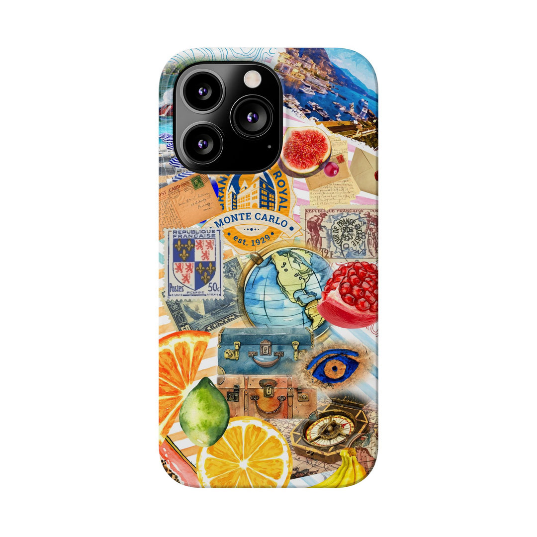 Slim Trendy French Coquette Collage Gift for Her Cute Phone Cases for Iphone 16 Cases | iPhone 15 Case | iPhone 15 Pro Max Case, Iphone 14 Case, Iphone 13, Slim - Studio40ParkLane