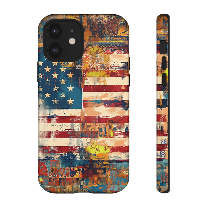 Impact Resistant, American Flag, Cute Phone Cases for Samsung S24, S23, S22, S21, IPhone 15 pro Iphone 14 pro Iphone 13 IPhone 12 Iphone 11 - Studio40ParkLane