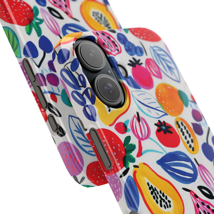 Snap Cute Custom Phone Case, Summer Fruit case for iPhone 18 17 16 15 14 13 12 Pro Max, Samsung S26 S25 S24 S23 Ultra Protective Phone Case - Studio40ParkLane
