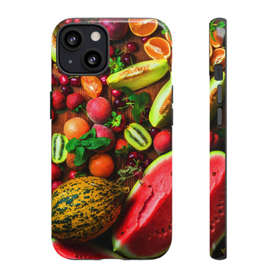 Fall Fruit Collage Cute Phone Case for, Samsung Galaxy S24, S23, S22, S21, IPhone 16 Case | Iphone 15, Iphone 14, IPhone 13 Case Mom Dad Gift