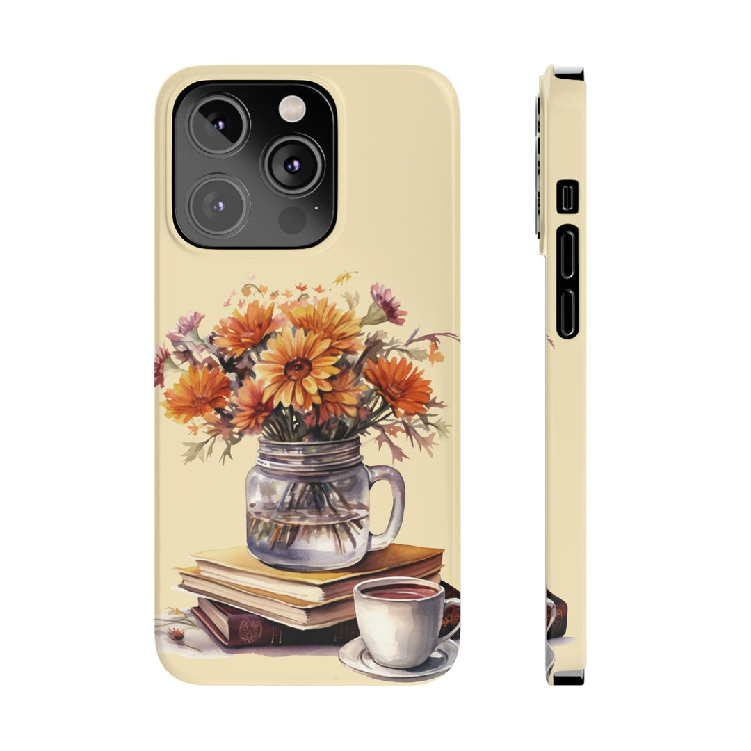 Slim Fall Autumn Leaves Cute Phone Cases for Iphone 16 | iPhone 15 Case | iPhone 15 Pro Max Case, Iphone 14, Iphone 14 Pro Max, Iphone 13, Slim Mom Dad Gift - Studio40ParkLane