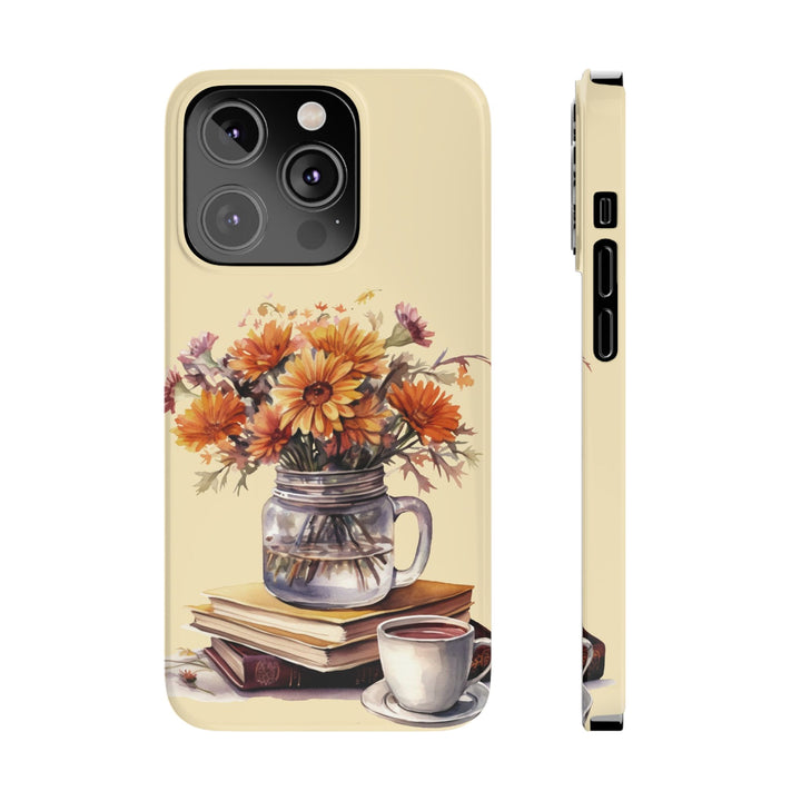 Slim Fall Autumn Leaves Cute Phone Cases for Iphone 16 | iPhone 15 Case | iPhone 15 Pro Max Case, Iphone 14, Iphone 14 Pro Max, Iphone 13, Slim Mom Dad Gift - Studio40ParkLane