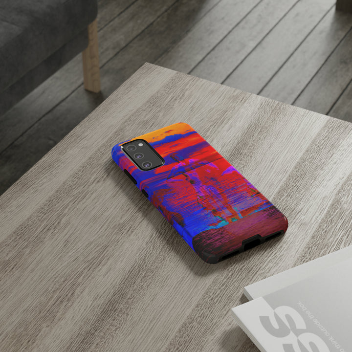 Cute Samsung Phone Case | Aesthetic Samsung Phone Case | Dance Sunset Colorful | Galaxy S23, S22, S21, S20 | Luxury Double Layer | Cool - Studio40ParkLane