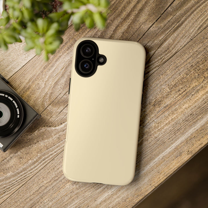 Premium Tough Pale Yellow Gift for Her Cute Phone Cases for Samsung S25 S24, S23, S22, S21, Iphone, 16, 15, 14, 13 Pro Max Ultra - Studio40ParkLane