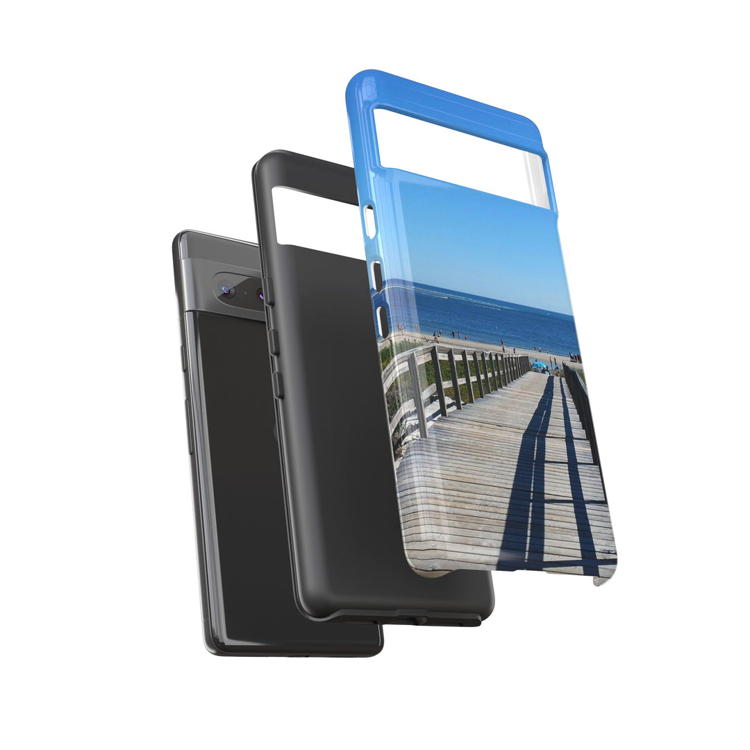 Cute Samsung Case | Cool Iphone Case | Summer Beach Walk, Samsung S24, S23, S22, S21, IPhone 15 Case | Iphone 14 Case, Iphone 13 Case - Studio40ParkLane
