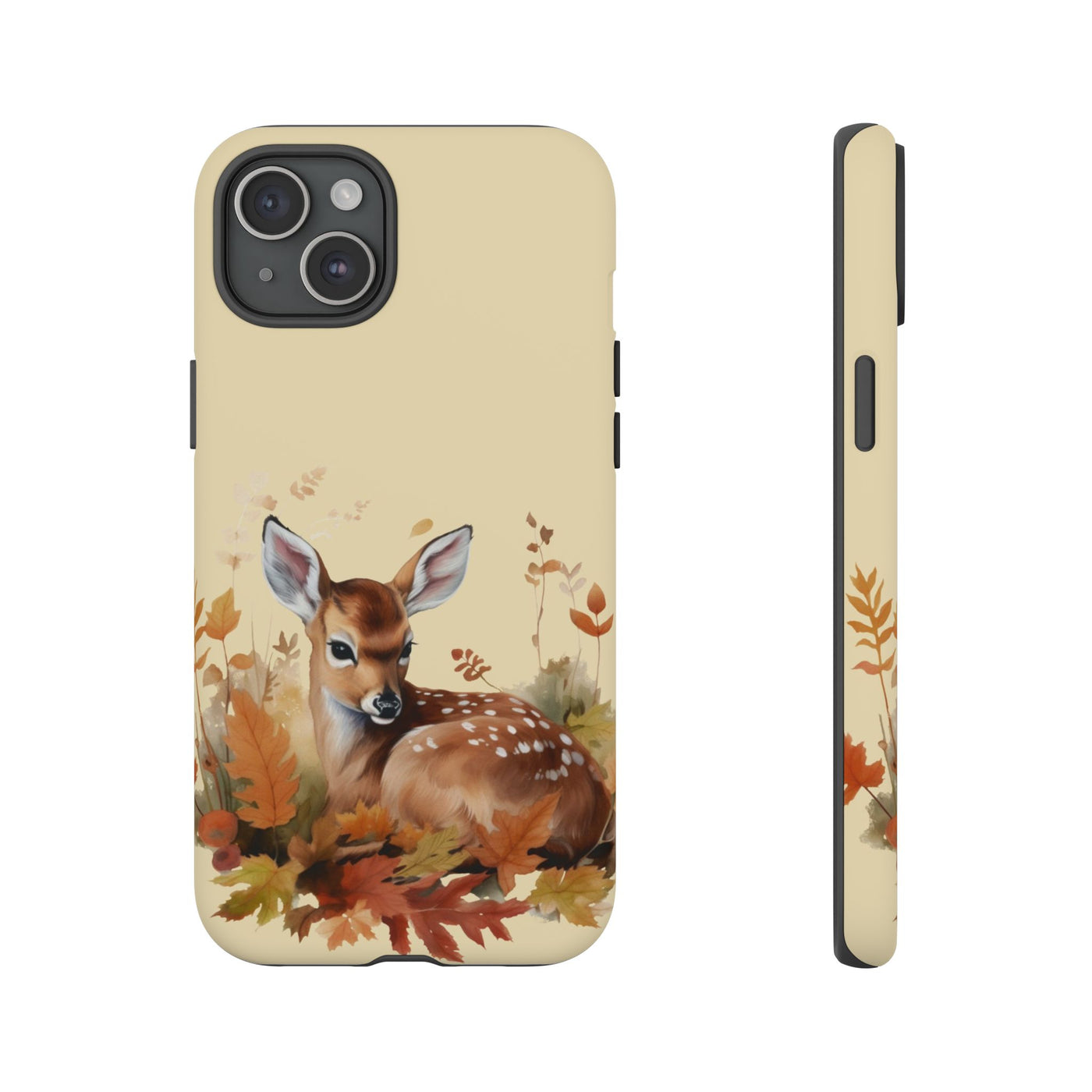 Autumn Fall Deer Gift for Her Cute Phone Case for, Samsung Galaxy S24, S23, S22, S21, IPhone 16 Case | Iphone 15, Iphone 14, IPhone 13 Case