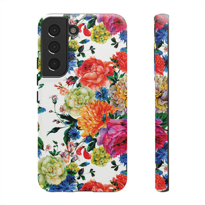 Premium Tough Spring Flowers Cute Phone Cases for Samsung S24, S23, S22, S21, S20, Plus and Ultra, Iphone 16 Pro Max,15, 14, 13, 12, 11, 10 - Studio40ParkLane