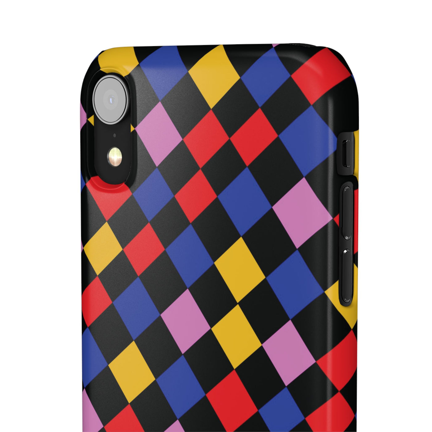 Colorful Checkerboard Cute Phone Case - Sleek Snap - for iPhone 16 15 14 13 12 11 Max Pro Plus Samsung Galaxy S24 S23 S22 S21 S20 Plus Ultra - Studio40ParkLane