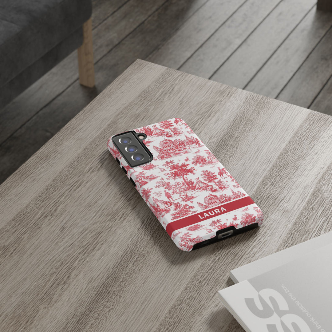 Premium Tough Personalized Initial Custom Gift Cute Phone Cases for Samsung Galaxy S24, S23, S22, S21 Plus, Ultra, Iphone 16, 15, 14 Pro Max - Studio40ParkLane
