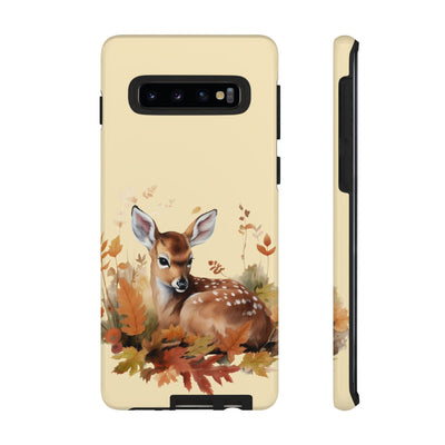 Autumn Fall Deer Gift for Her Cute Phone Case for, Samsung Galaxy S24, S23, S22, S21, IPhone 16 Case | Iphone 15, Iphone 14, IPhone 13 Case