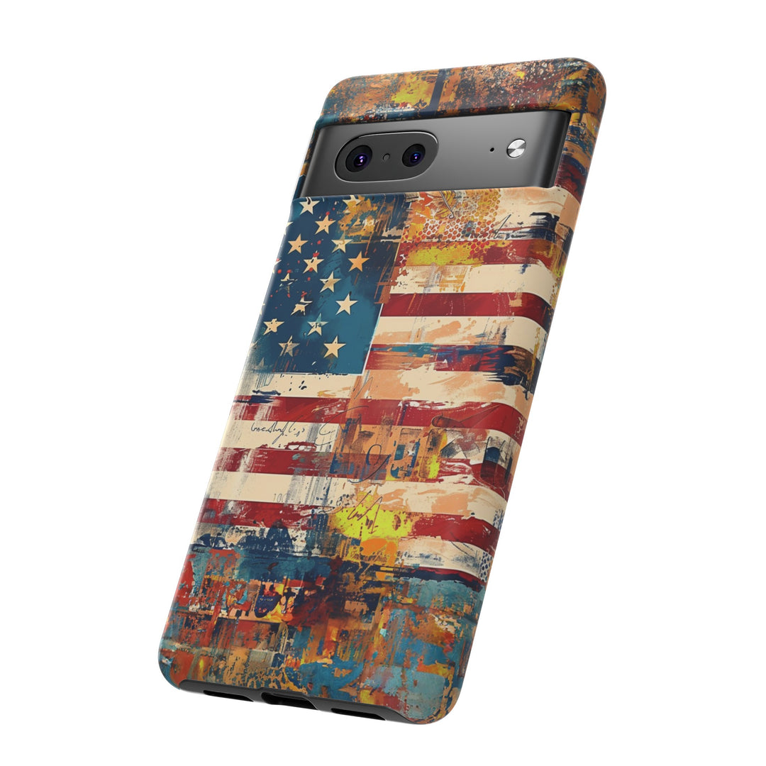 Impact Resistant, American Flag, Cute Phone Cases for Samsung S24, S23, S22, S21, IPhone 15 pro Iphone 14 pro Iphone 13 IPhone 12 Iphone 11 - Studio40ParkLane