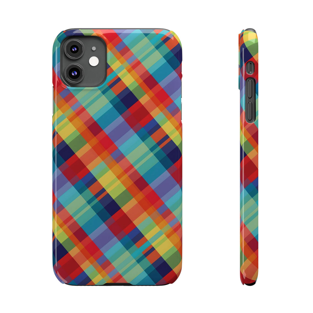 Slim Checkered Plaid Gift for Her Cute Phone Cases for Iphone 16 Pro Max | iPhone 15 Case | iPhone 15 Pro Max Case, Iphone 14, 13, 12, 11, 10, 8, 7 - Studio40ParkLane