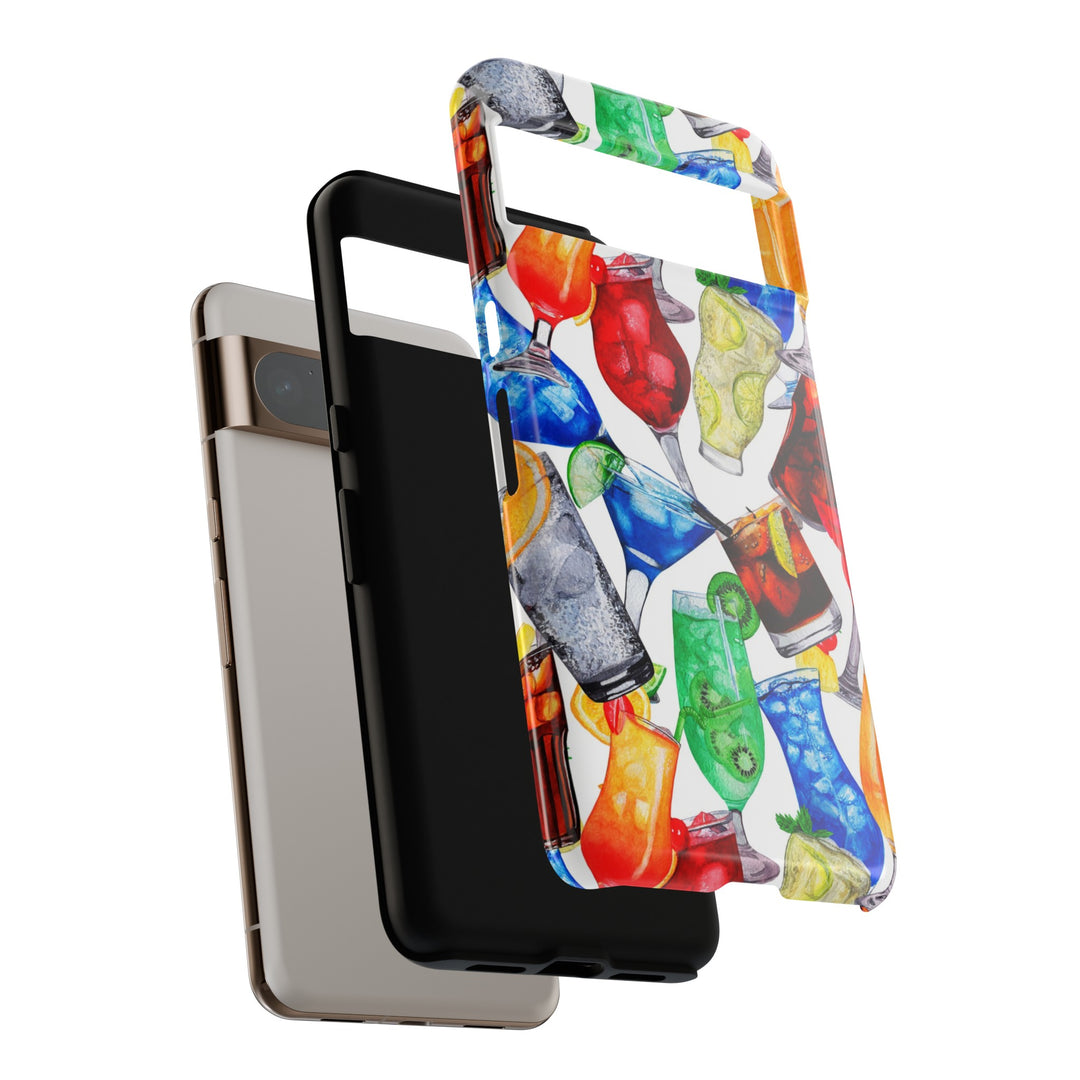 Cute Samsung Case | Cool Iphone Case | Summer Fruit Cocktail, Samsung S24, S23, S22, S21, IPhone 15 Case | Iphone 14 Case, Iphone 13 Case - Studio40ParkLane