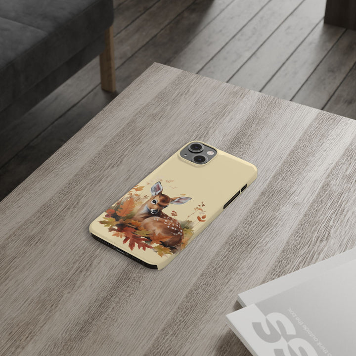 Slim Autumn Fall Deer Gift for Her Cute Phone Cases for Iphone 16 | iPhone 15 Case | iPhone 15 Pro Max Case, Iphone 14, Iphone 14 Pro Max, Iphone 13, Slim - Studio40ParkLane