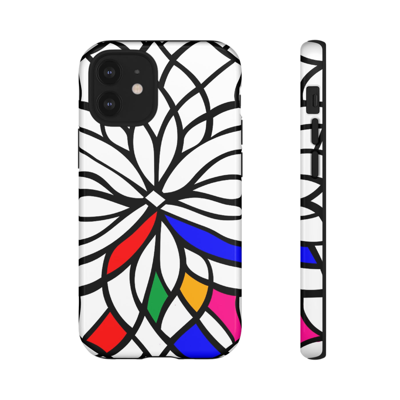 Impact Resistant, Colored Mosaic, Cute Phone Cases for Samsung S24, S23, S22, S21, IPhone 15 pro Iphone 14 pro Iphone 13 IPhone 12 Iphone 11